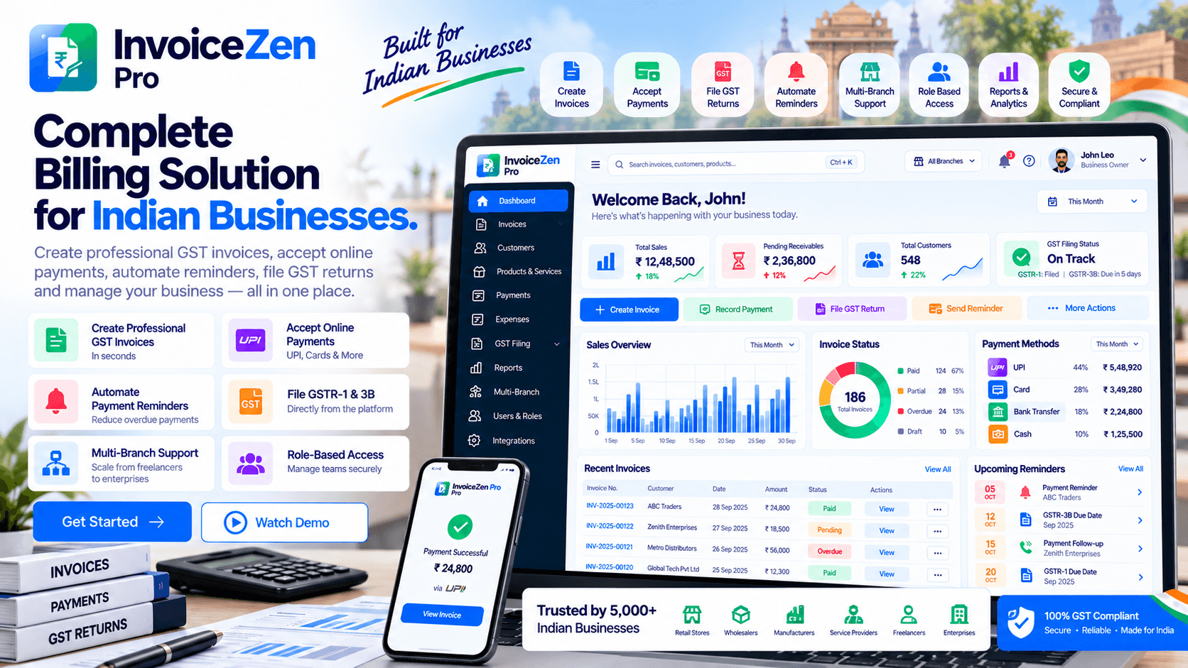 InvoiceZen Pro