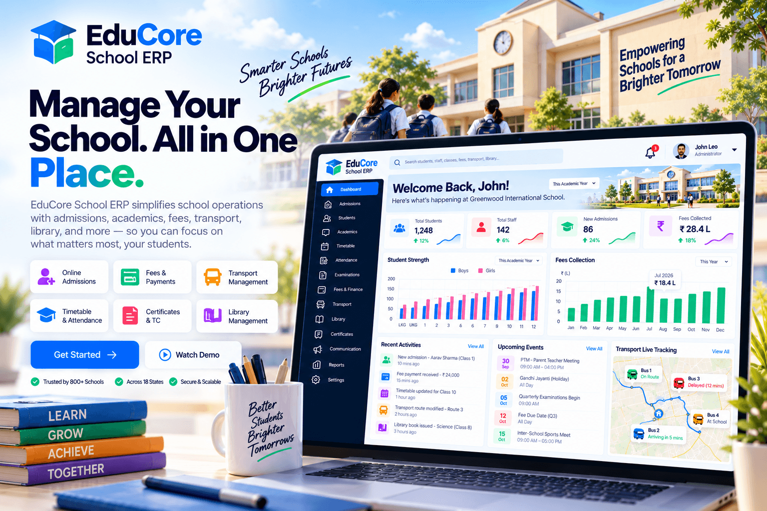 EduCore School ERP