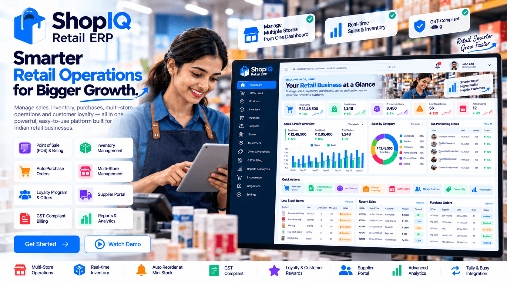 ShopIQ Retail ERP