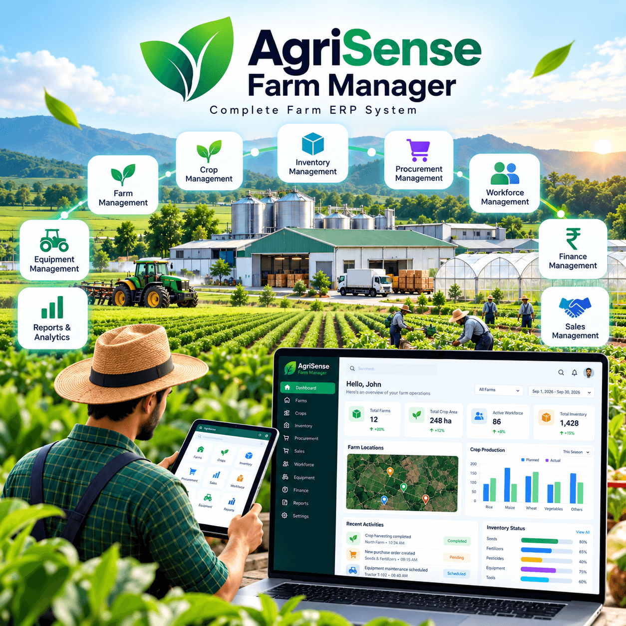 AgriSense Farm Manager