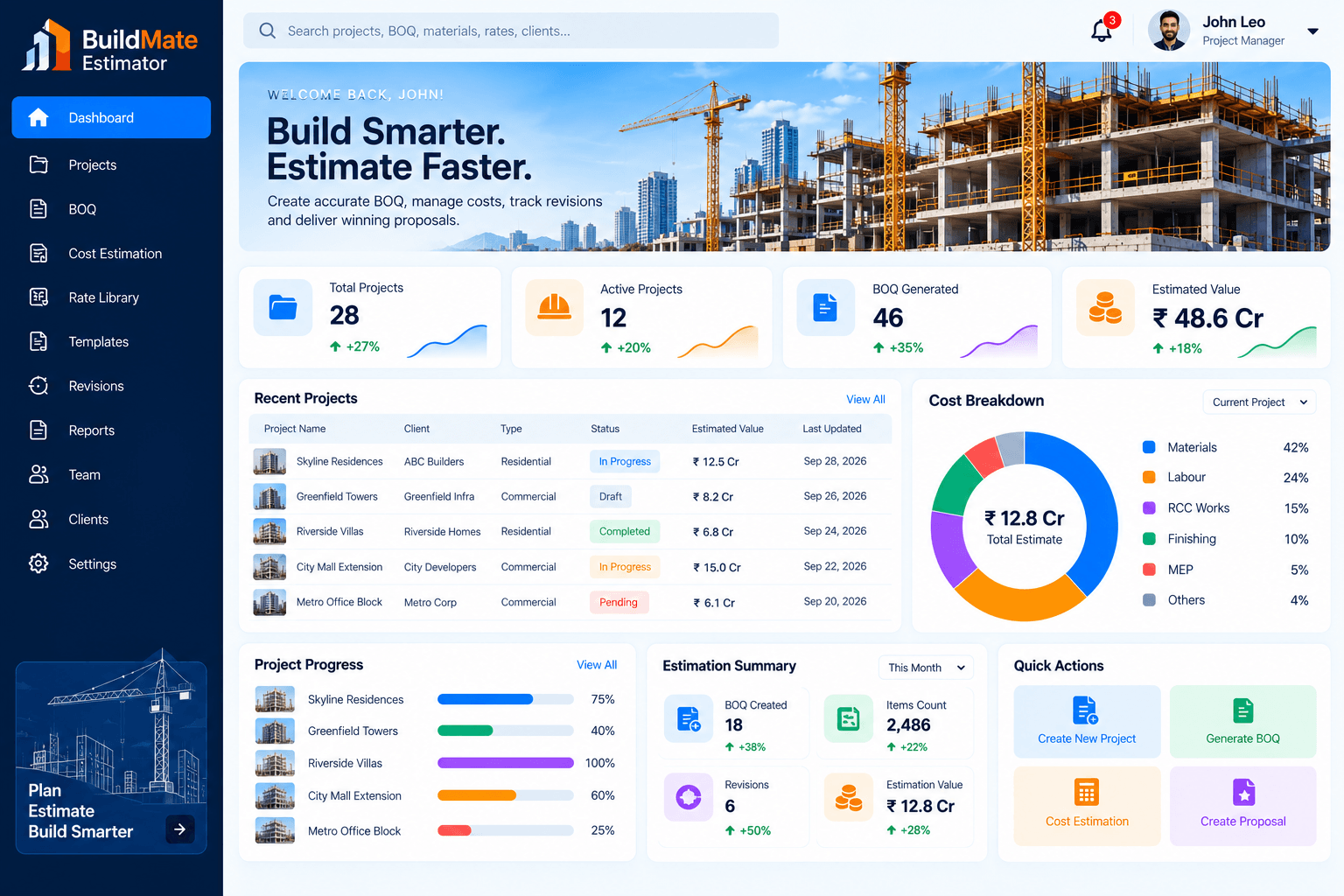 BuildMate Estimator screenshot 2