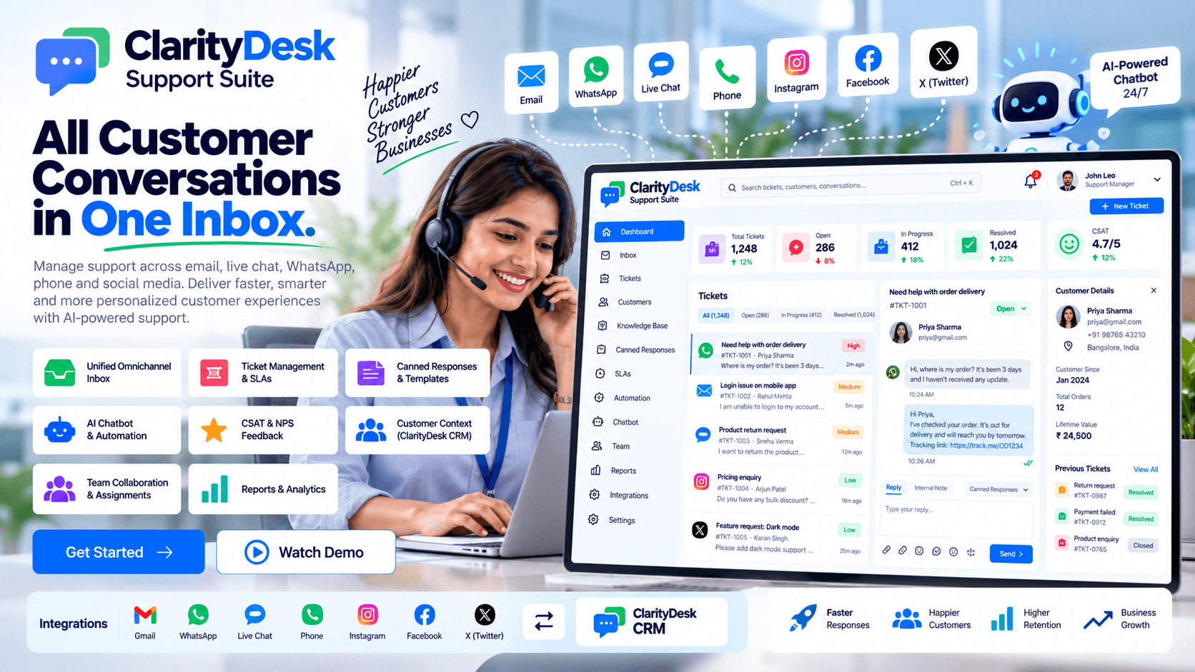 ClarityDesk Support Suite