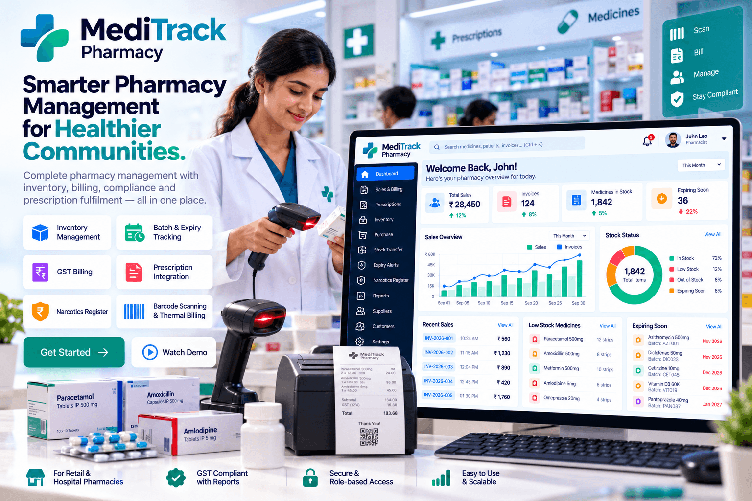 MediTrack Pharmacy